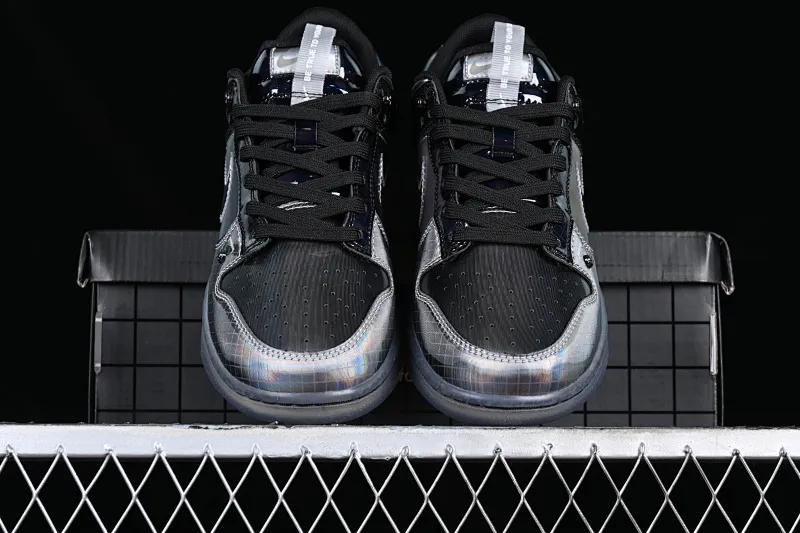 All categories Nk SB Dunk series Nk SB Dunk Low low-top sneakers Nk Dunk Low "Hyperflat" black, gray, and yellow laser gradient SB low-top casual sneakers FV3617-001